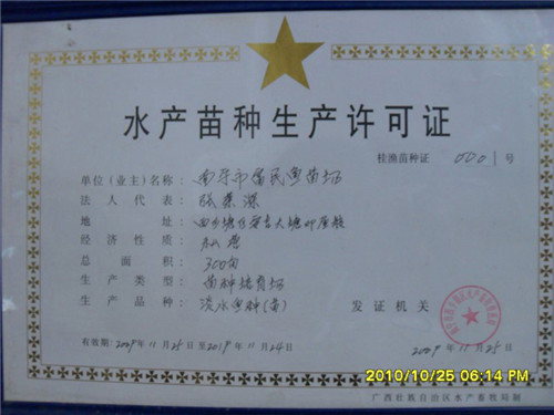 最新富民苗種證